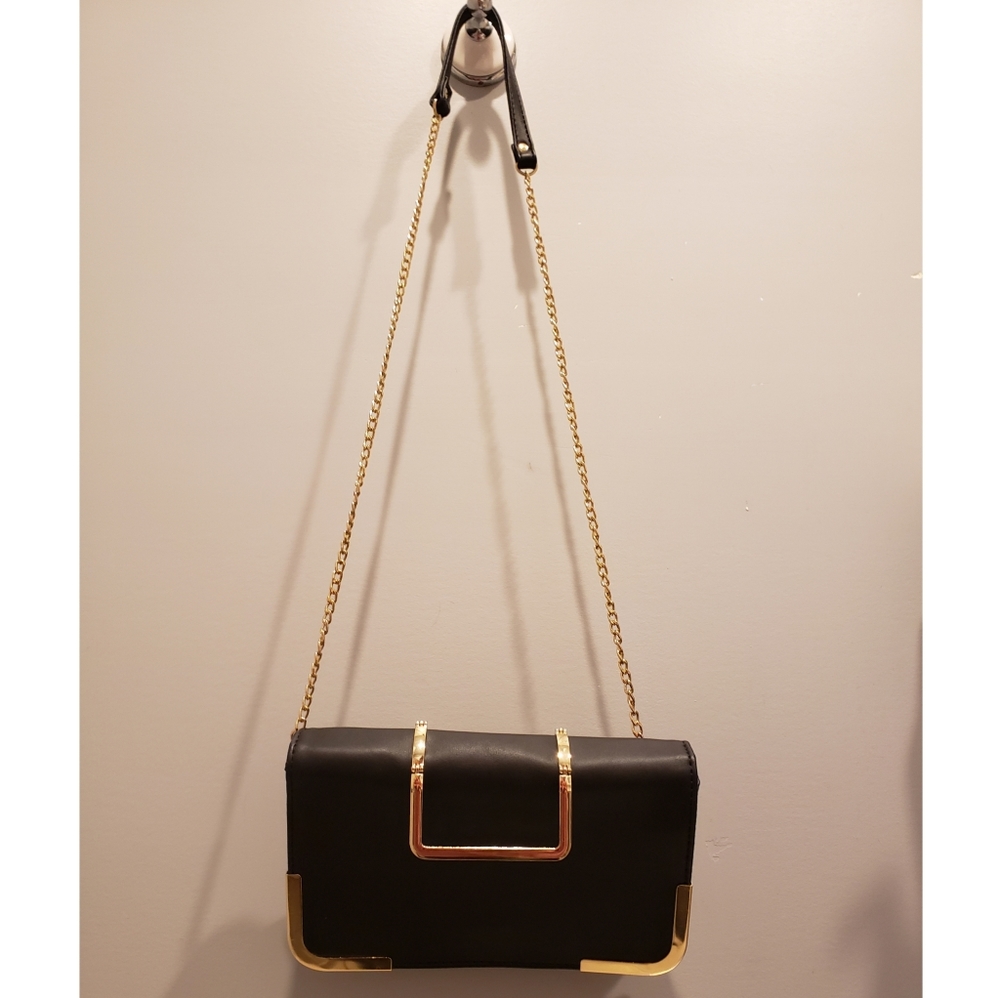 Black Convertible Clutch